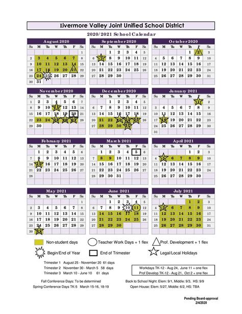 Livermore Calendar
